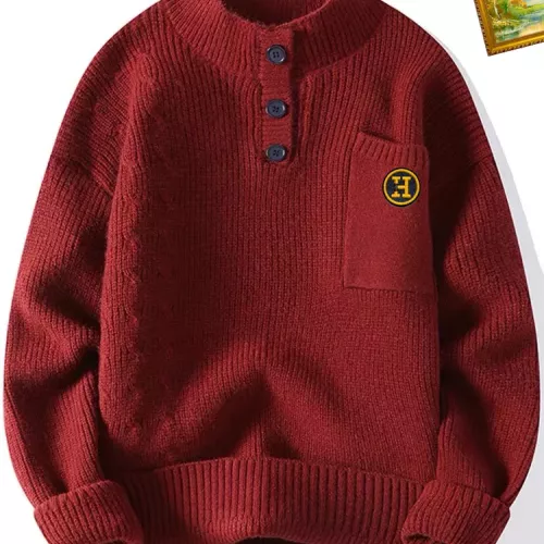 Hermes Sweaters Long Sleeved For Men #1272461 $48.00 USD, Wholesale Replica Hermes Sweaters