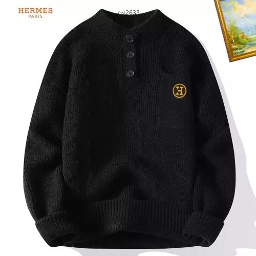 Hermes Sweaters Long Sleeved For Men #1272464 $48.00 USD, Wholesale Replica Hermes Sweaters