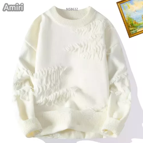 Amiri Sweaters Long Sleeved For Men #1272469 $48.00 USD, Wholesale Replica Amiri Sweaters