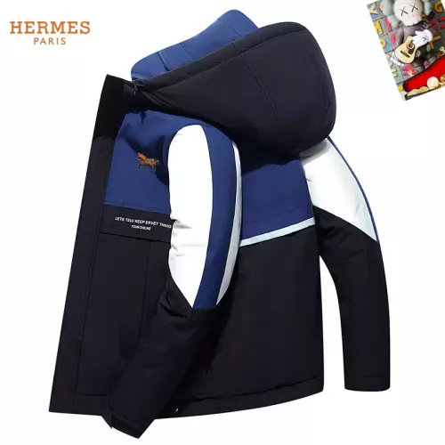 Hermes Down Feather Coat Long Sleeved For Men #1272504 $82.00 USD, Wholesale Replica Hermes Down Feather Coat