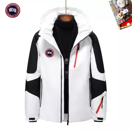 Canada Goose Down Feather Coat Long Sleeved For Men #1272517 $82.00 USD, Wholesale Replica Canada Goose Down Feather Coat