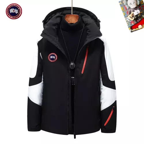 Canada Goose Down Feather Coat Long Sleeved For Men #1272518 $82.00 USD, Wholesale Replica Canada Goose Down Feather Coat