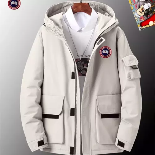 Canada Goose Down Feather Coat Long Sleeved For Men #1272519 $82.00 USD, Wholesale Replica Canada Goose Down Feather Coat