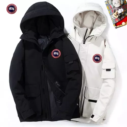 Replica Canada Goose Down Feather Coat Long Sleeved For Men #1272519 $82.00 USD for Wholesale