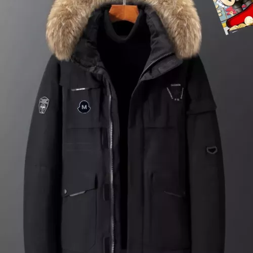 Moncler Down Feather Coat Long Sleeved For Men #1272525 $82.00 USD, Wholesale Replica Moncler Down Feather Coat