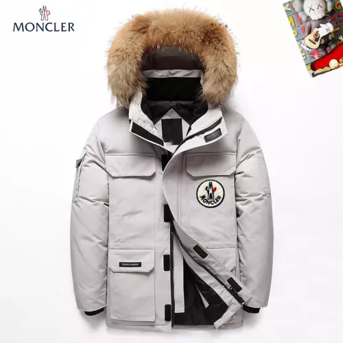 Moncler Down Feather Coat Long Sleeved For Men #1272545 $82.00 USD, Wholesale Replica Moncler Down Feather Coat