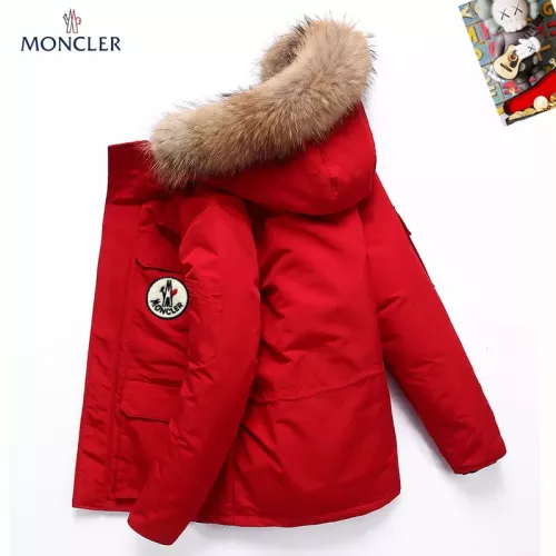 Moncler Down Feather Coat Long Sleeved For Men #1272547 $82.00 USD, Wholesale Replica Moncler Down Feather Coat