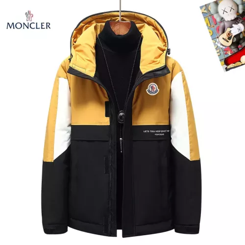 Moncler Down Feather Coat Long Sleeved For Men #1272551 $82.00 USD, Wholesale Replica Moncler Down Feather Coat