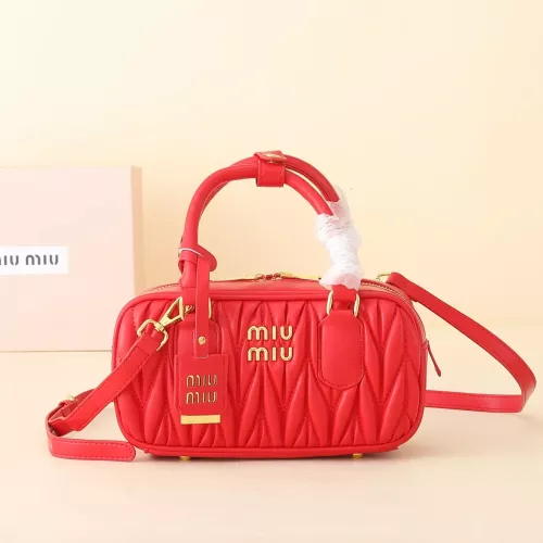 MIU MIU AAA Quality Handbags For Women #1272601 $64.00 USD, Wholesale Replica MIU MIU AAA Quality Handbags