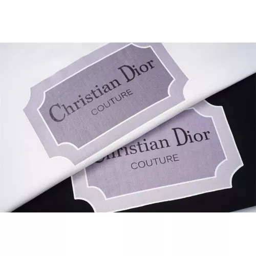 Replica Christian Dior T-Shirts Short Sleeved For Unisex #1272617 $34.00 USD for Wholesale