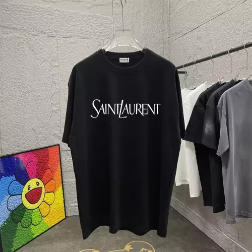 Yves Saint Laurent YSL T-shirts Short Sleeved For Unisex #1272642 $45.00 USD, Wholesale Replica Yves Saint Laurent YSL T-shirts