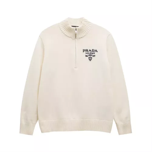 Prada Sweater Long Sleeved For Unisex #1272657 $64.00 USD, Wholesale Replica Prada Sweater