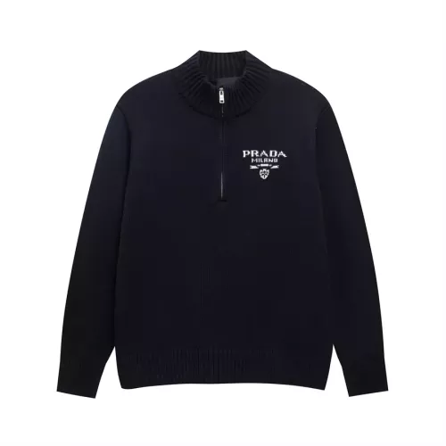 Prada Sweater Long Sleeved For Unisex #1272658 $64.00 USD, Wholesale Replica Prada Sweater