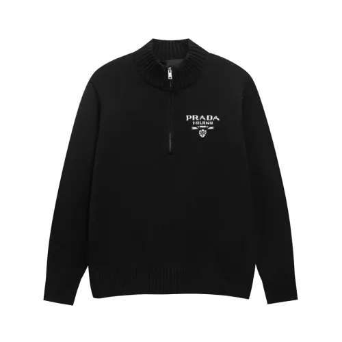 Prada Sweater Long Sleeved For Unisex #1272659 $64.00 USD, Wholesale Replica Prada Sweater