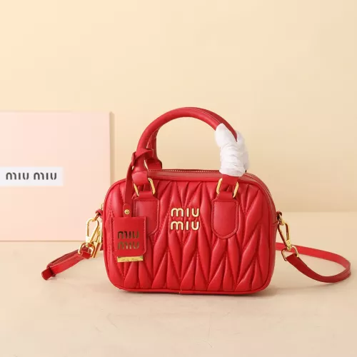 MIU MIU AAA Quality Handbags For Women #1272745 $64.00 USD, Wholesale Replica MIU MIU AAA Quality Handbags