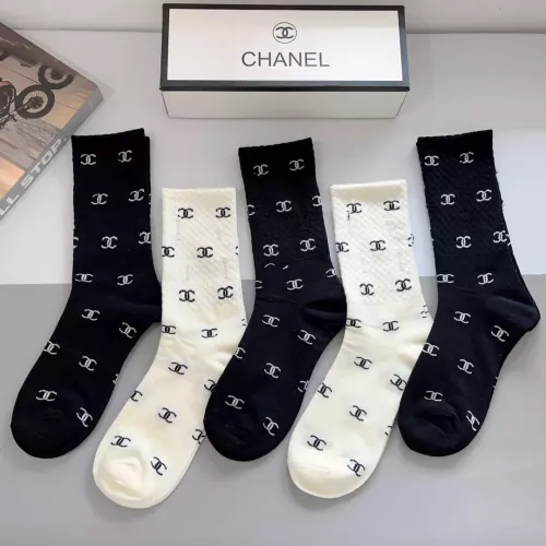 Replica Chanel Socks #1272771 $29.00 USD for Wholesale