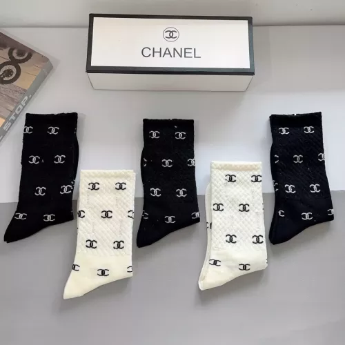 Replica Chanel Socks #1272771 $29.00 USD for Wholesale