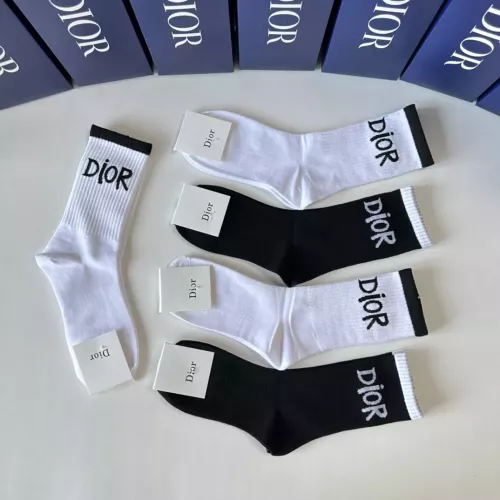 Replica Christian Dior Socks #1272782 $29.00 USD for Wholesale