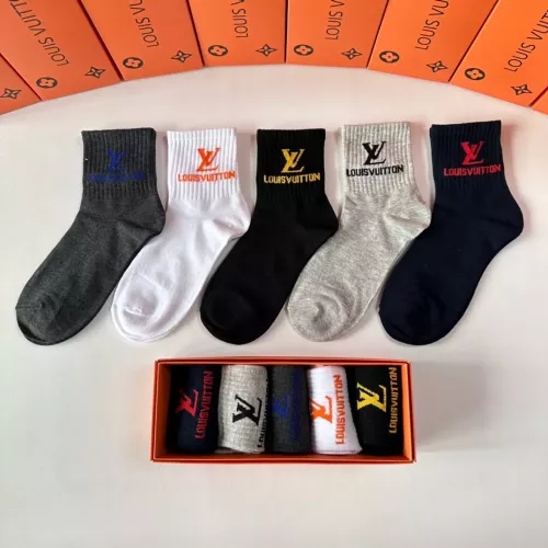 Louis Vuitton LV Socks #1272791 $27.00 USD, Wholesale Replica Louis Vuitton LV Socks