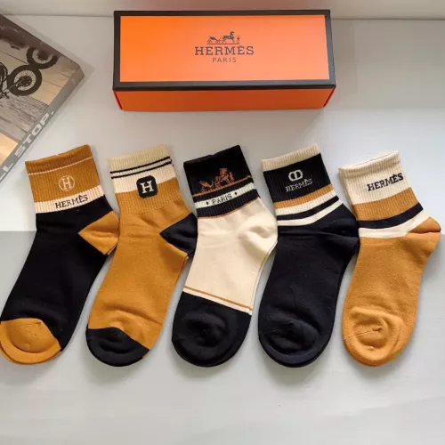 Hermes Socks #1272792 $27.00 USD, Wholesale Replica Hermes Socks