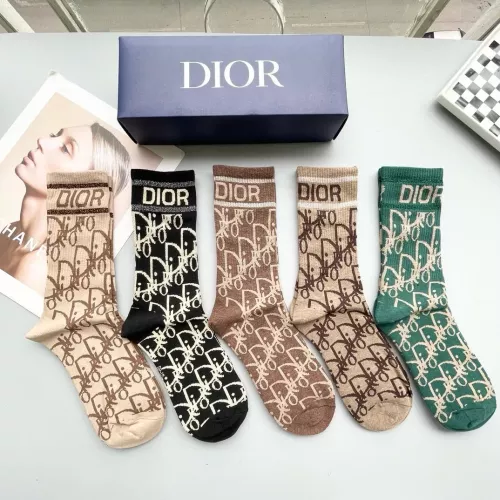 Replica Christian Dior Socks #1272799 $29.00 USD for Wholesale