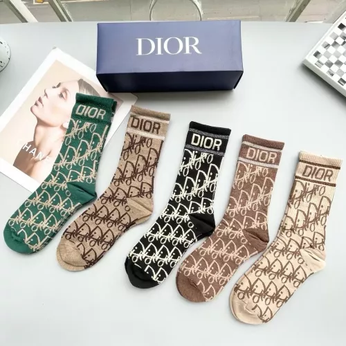 Replica Christian Dior Socks #1272799 $29.00 USD for Wholesale