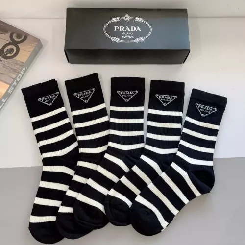 Replica Prada Socks #1272803 $29.00 USD for Wholesale