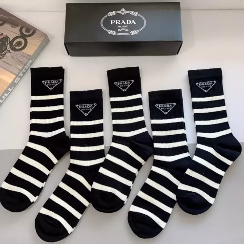 Replica Prada Socks #1272803 $29.00 USD for Wholesale