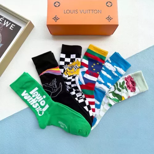 Replica Louis Vuitton LV Socks #1272810 $34.00 USD for Wholesale