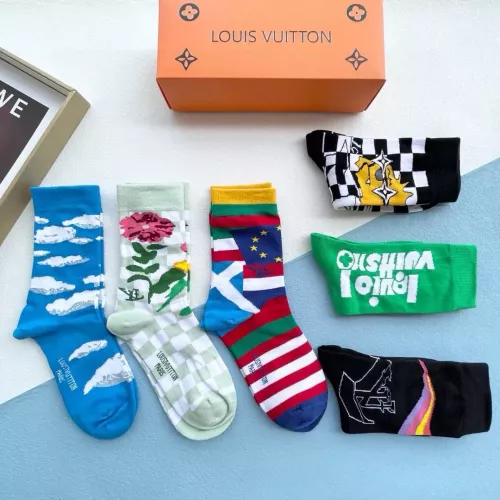 Replica Louis Vuitton LV Socks #1272810 $34.00 USD for Wholesale