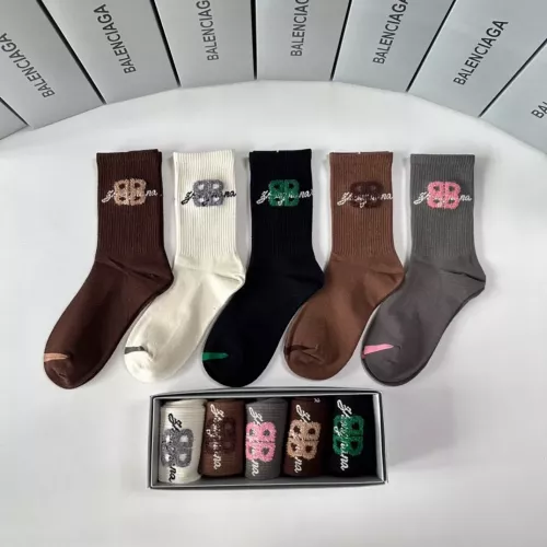 Replica Balenciaga Socks #1272817 $29.00 USD for Wholesale