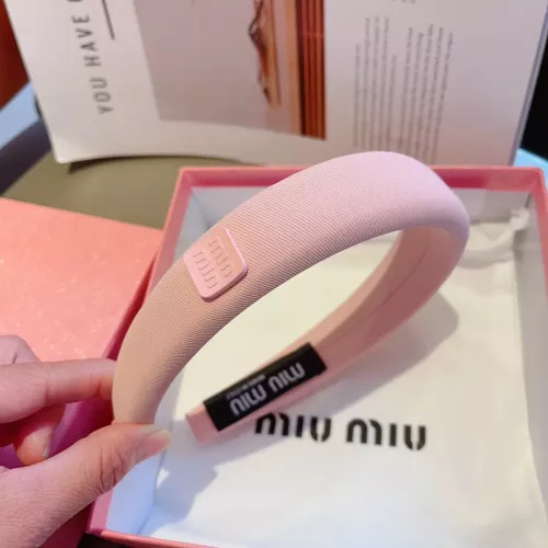 Replica MIU MIU Headband For Women #1272834 $27.00 USD for Wholesale