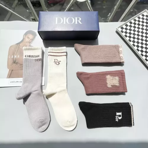 Replica Christian Dior Socks #1272838 $29.00 USD for Wholesale