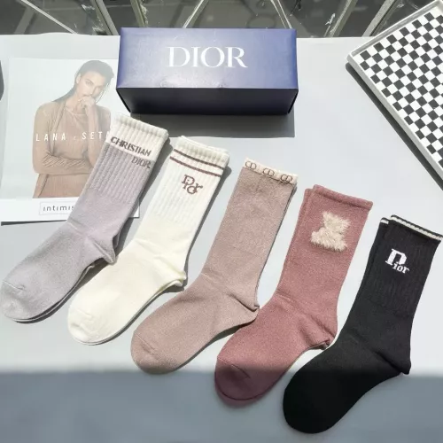 Replica Christian Dior Socks #1272838 $29.00 USD for Wholesale