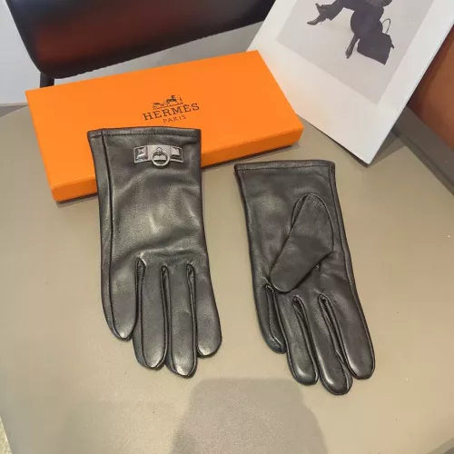 Replica Hermes Gloves #1272846 $52.00 USD for Wholesale