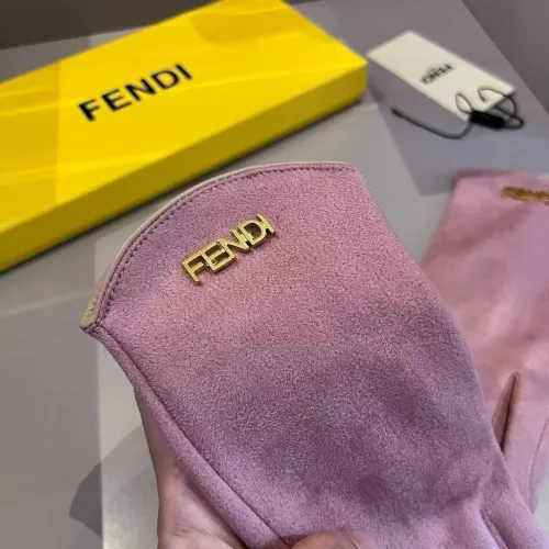 Replica Fendi Gloves For Women #1272853 $36.00 USD for Wholesale