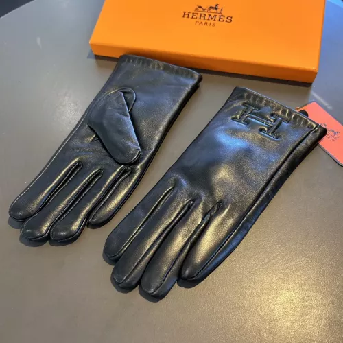 Replica Hermes Gloves For Women #1272861 $45.00 USD for Wholesale