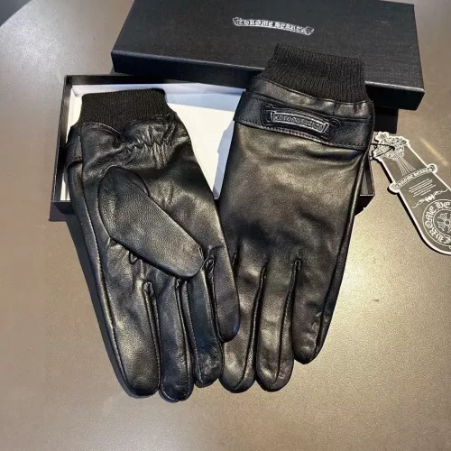 Replica Chrome Hearts Gloves For Men #1272869 $48.00 USD for Wholesale