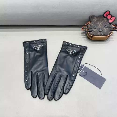 Prada Gloves For Women #1272873 $48.00 USD, Wholesale Replica Prada Gloves