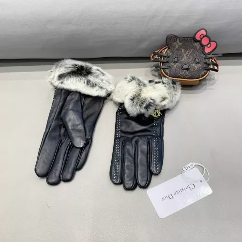 Replica Christian Dior Gloves For Women #1272876 $52.00 USD for Wholesale