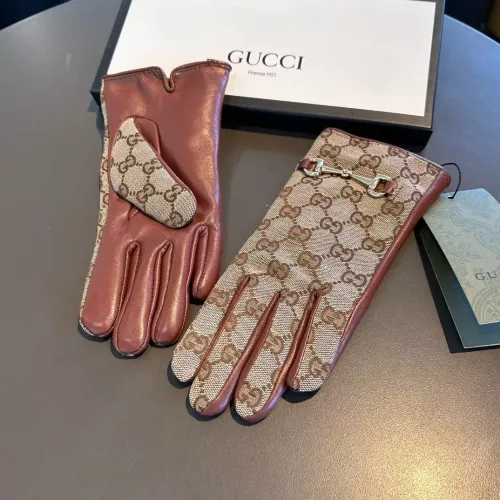 Replica Gucci Gloves For Women #1272890 $60.00 USD for Wholesale