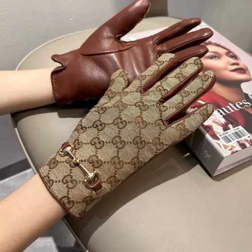 Replica Gucci Gloves For Women #1272890 $60.00 USD for Wholesale