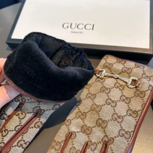 Replica Gucci Gloves For Women #1272890 $60.00 USD for Wholesale