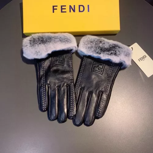 Fendi Gloves For Women #1272896 $42.00 USD, Wholesale Replica Fendi Gloves