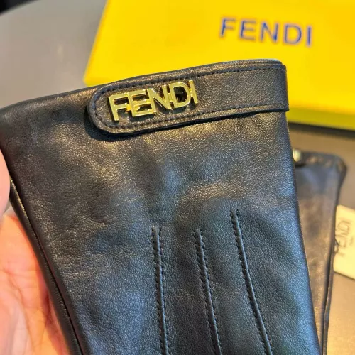 Replica Fendi Gloves For Women #1272903 $48.00 USD for Wholesale