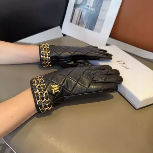 Replica Christian Dior Gloves #1272911 $45.00 USD for Wholesale