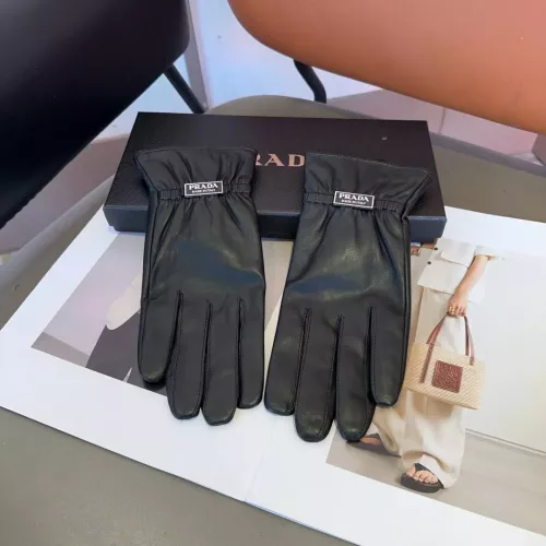 Prada Gloves For Women #1272912 $45.00 USD, Wholesale Replica Prada Gloves