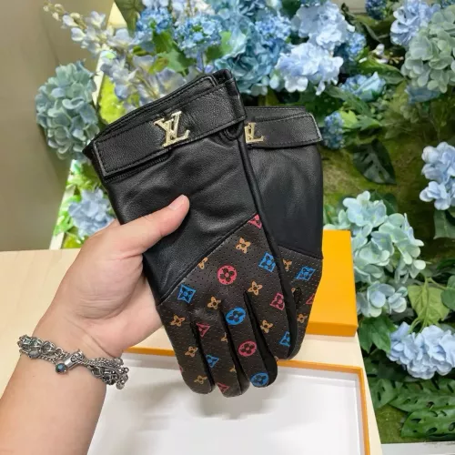 Replica Louis Vuitton LV Gloves For Women #1272929 $45.00 USD for Wholesale