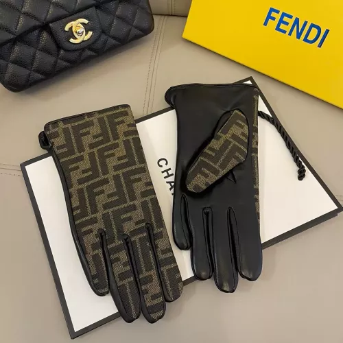 Replica Fendi Gloves #1272936 $48.00 USD for Wholesale