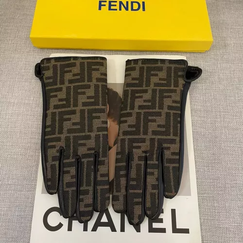 Replica Fendi Gloves #1272936 $48.00 USD for Wholesale